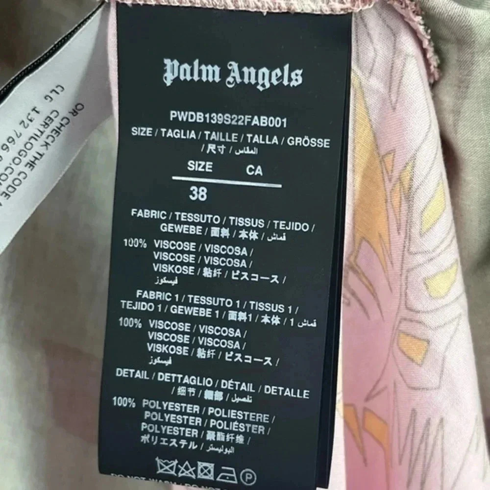 Palm Angels Assymetrix Midi Dress B1171 - Picture 4 of 6